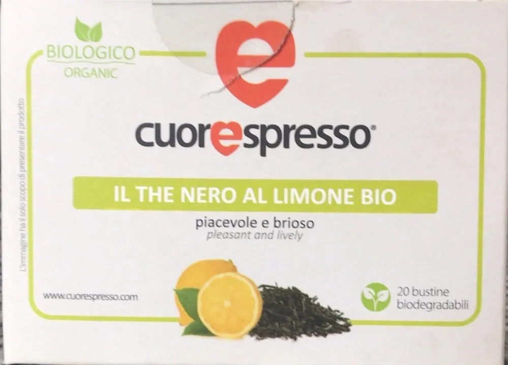 IL THE NERO AL LIMONE BIO