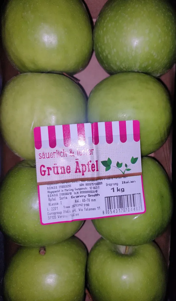 Grüne Äpfel