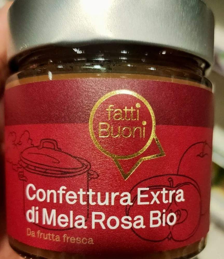 Confettura extra mela rosa bio
