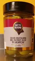 Oliva ascolana del piceno dop in salamoia