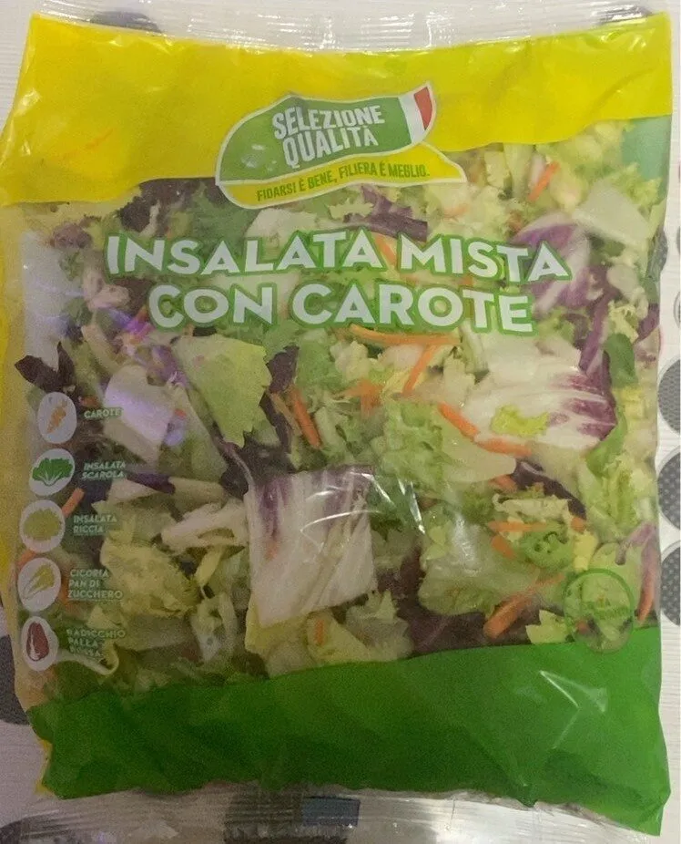 Insalata mista con carote