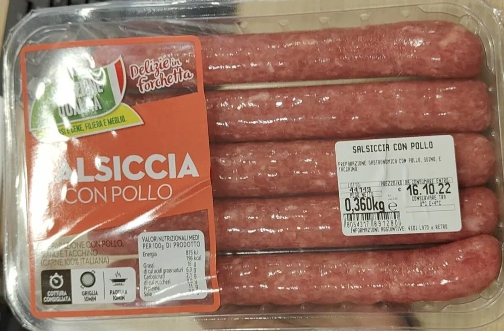 Salsiccia con pollo