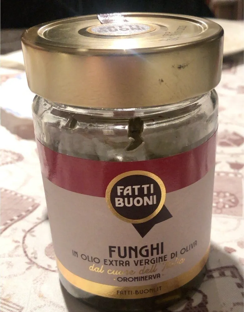 Funghi in olio extra vergone di oliva