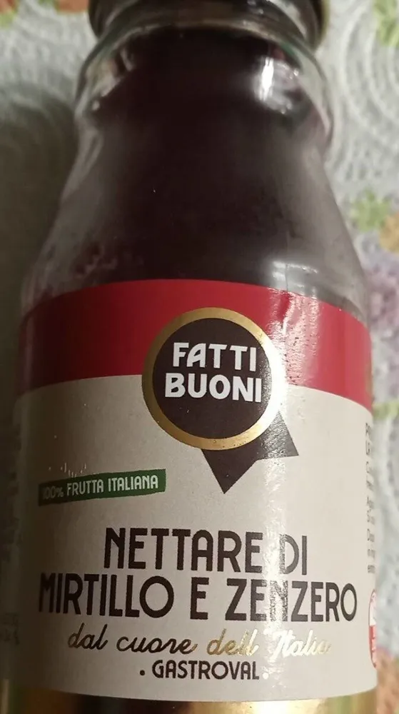 Nettare di mirtillo e zenzero
