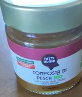 Composta di pesca bio