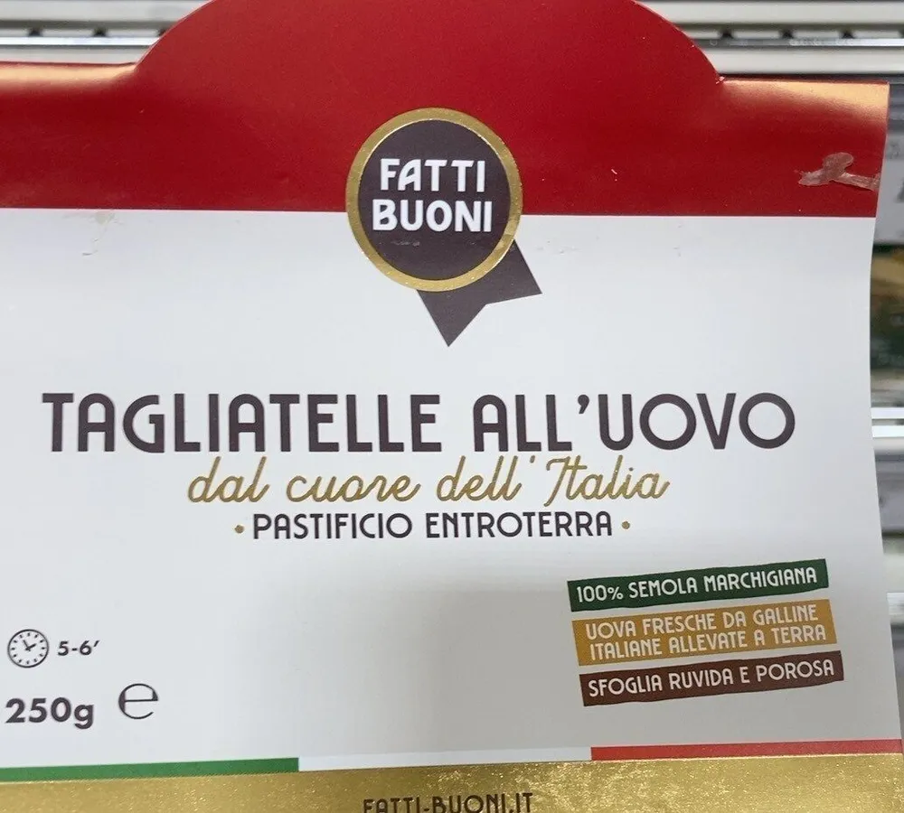 Tagliatelle all’uovo