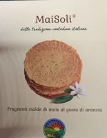 Cialde di mais all'arancia