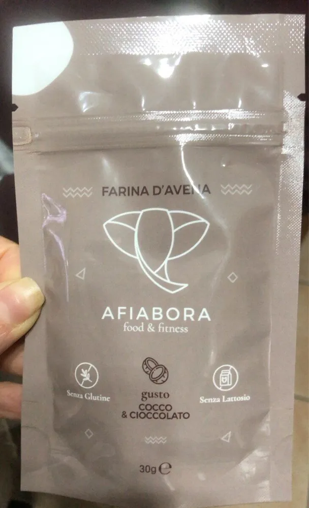Farina d’avena cocco e cioccolato