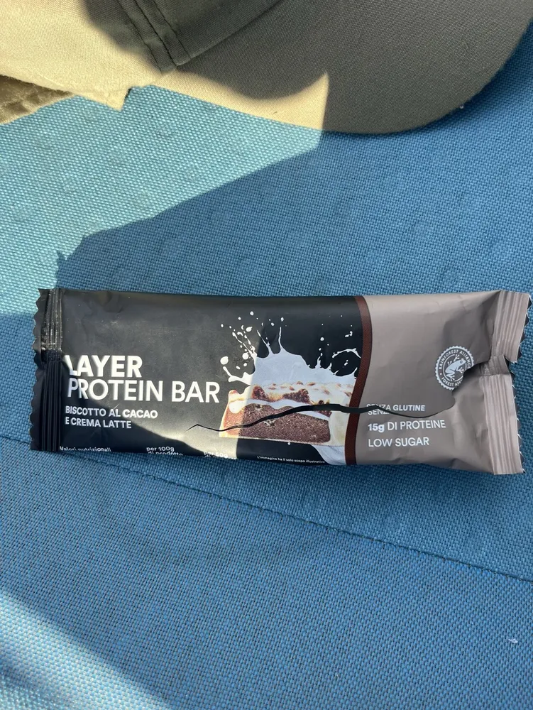 Layer Protein Bar - Biscotto cacao E Crema Latte