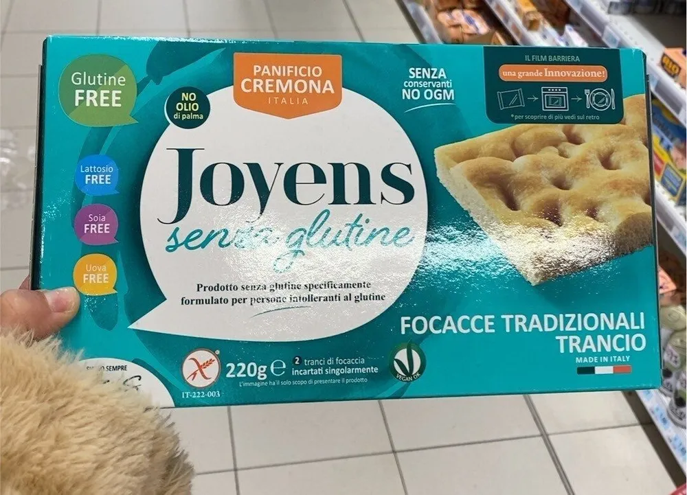 Focacce tradizionali trancio