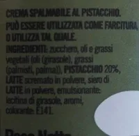 Crema al pistacchio frolsi