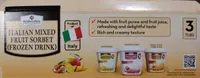 Italian mixed fruit sorbet