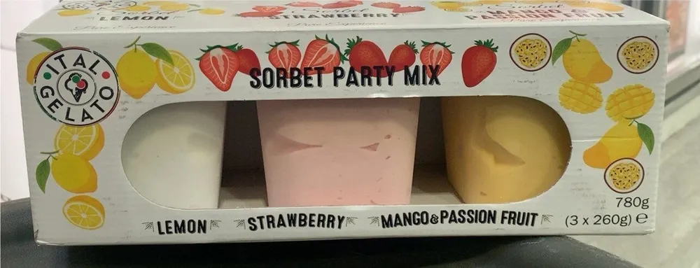 Sorbet party mix