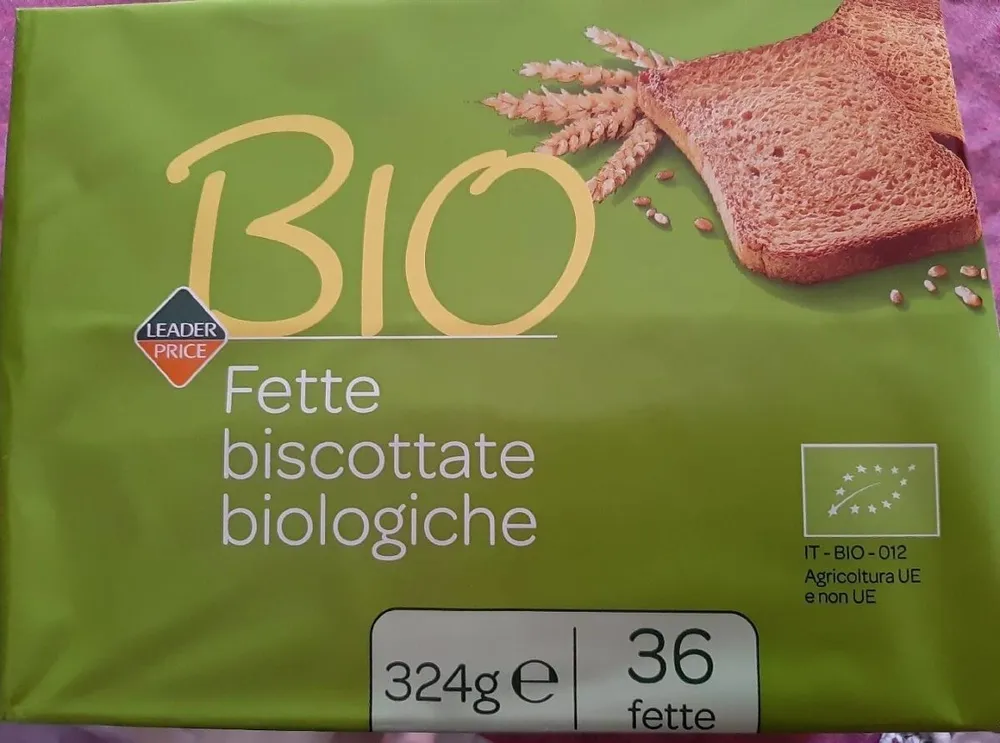 Bio fette biscottate biologiche