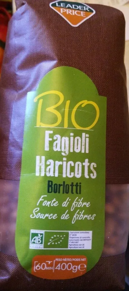 Fagioli Haricots Borlotti source de fibres