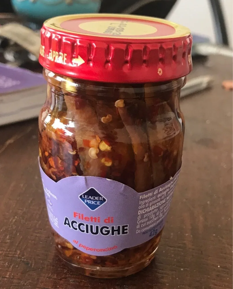 filetti di Acciughe