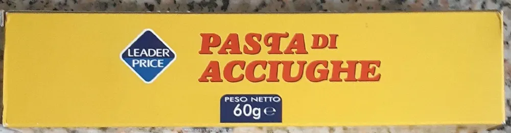 Pasta di acciughe