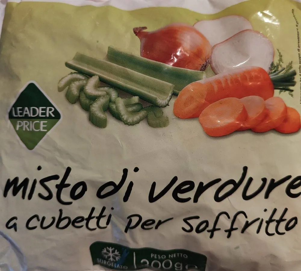 Misto verdure per soffritto
