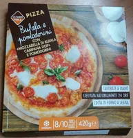 Pizza bufala e pomodorini