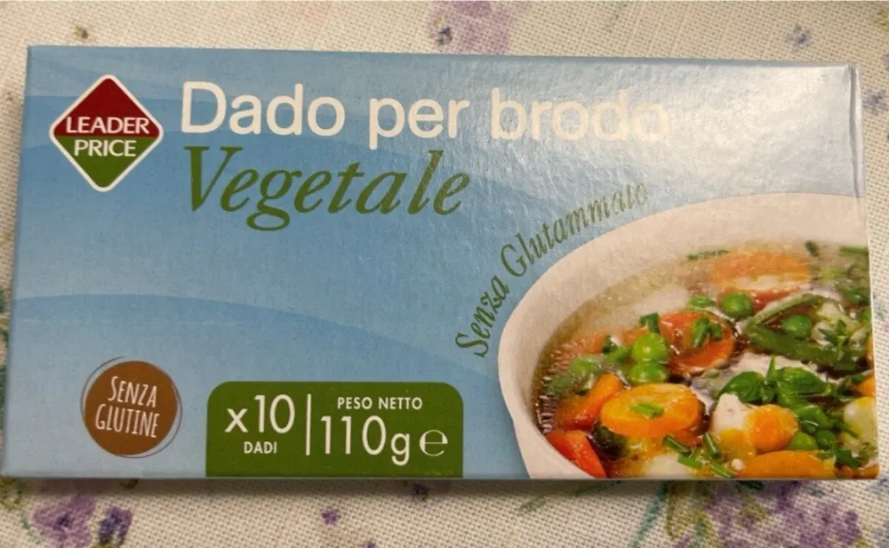 Dado per brodo vegetale