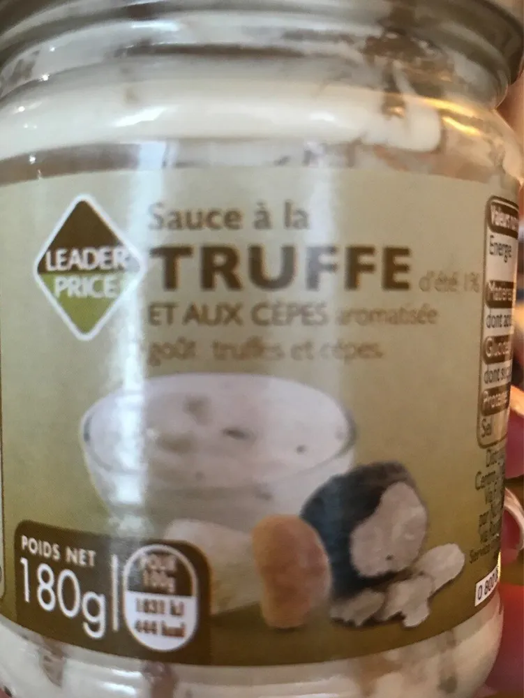 Sauce à la truffe et aux cèpes