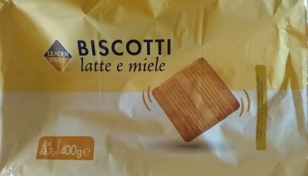 Biscotti latte e miele