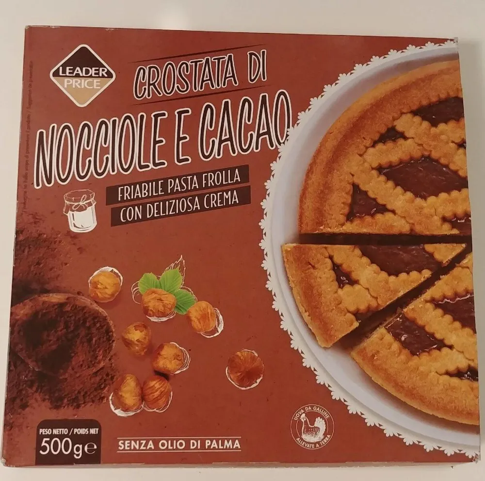 Crostata Di Nocciole E Cacao