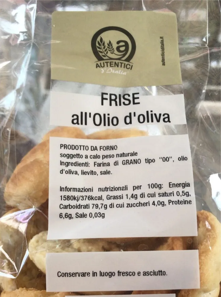 Frise all’olio d’oliva