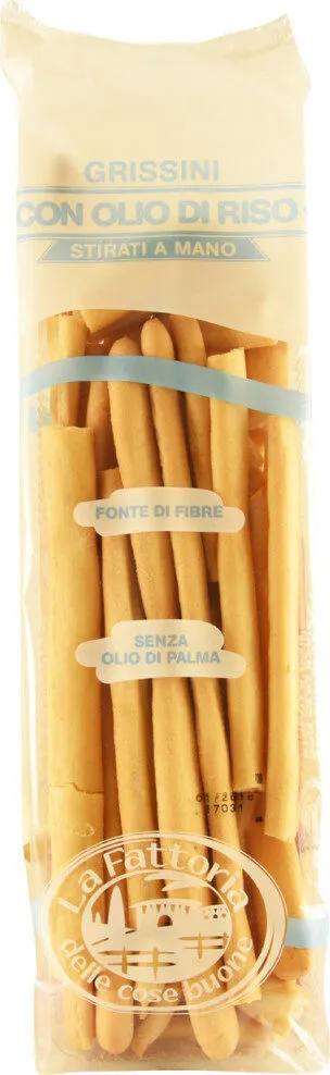 Grissini con olio di riso