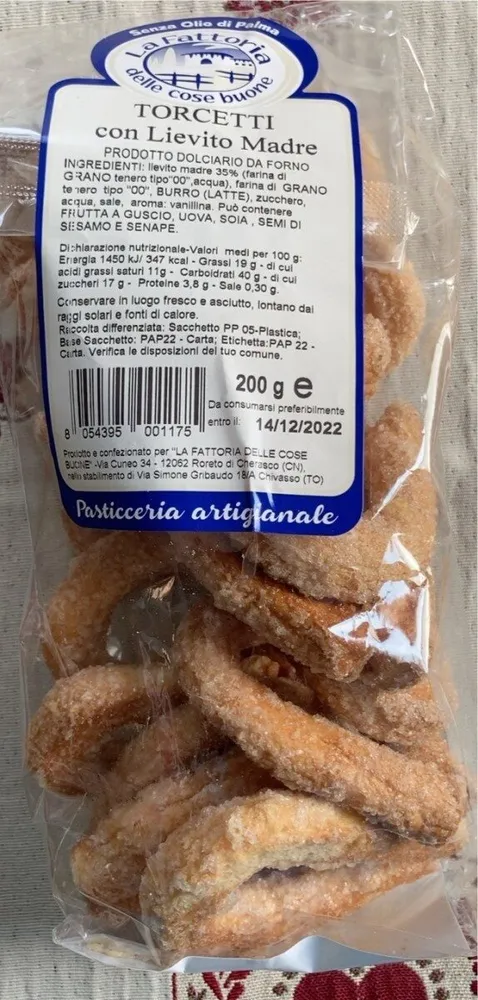 Torcetti con lievito madre