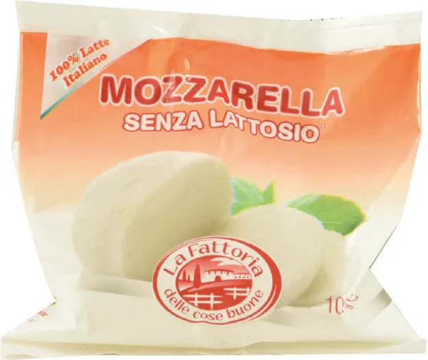 Mozzarella senza lattosio