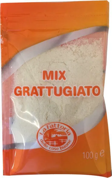Formaggio grattugiato mix fattoria delle cose buone