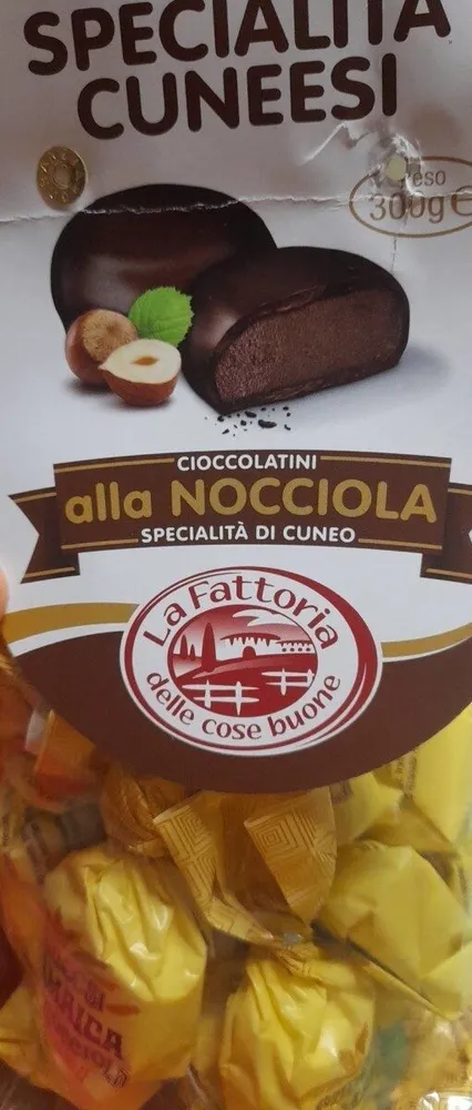 Cioccolatini alla nocciola