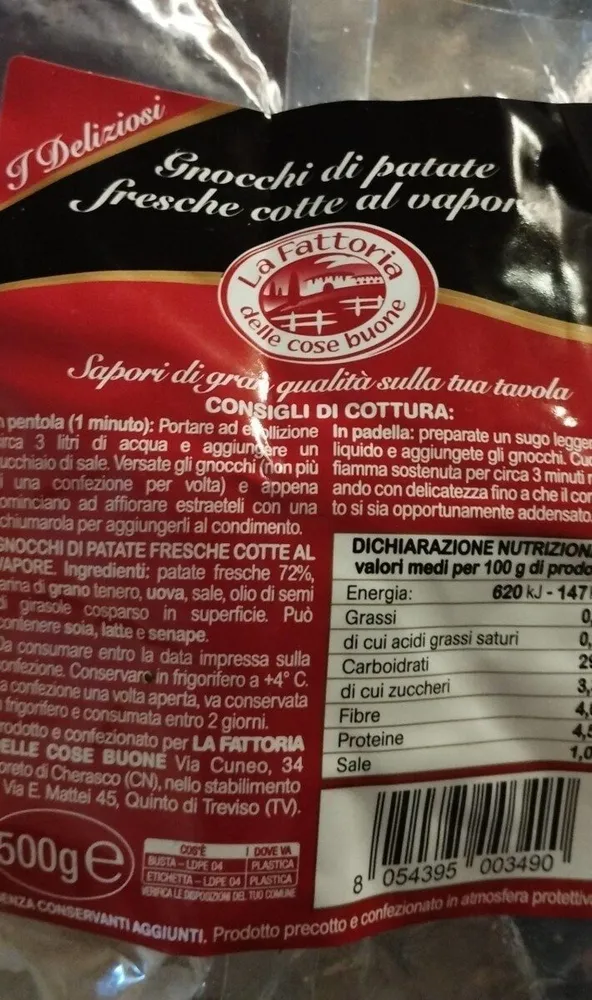 Gnocchi di patate