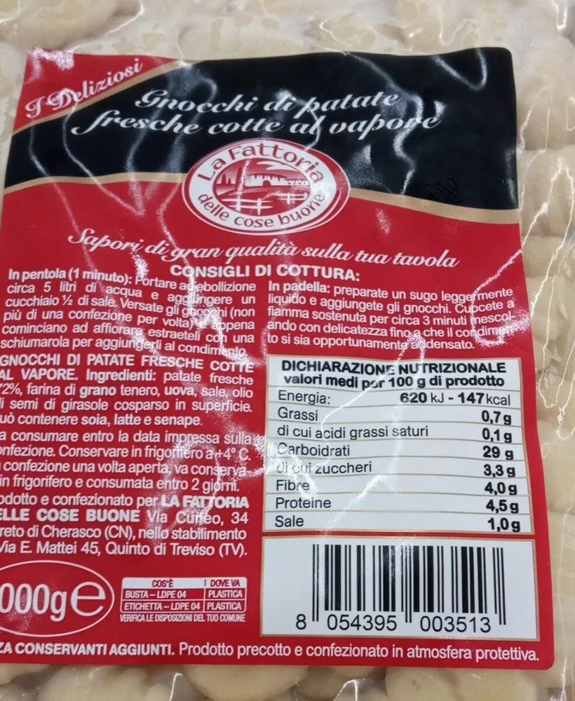 Gnocchi di patate