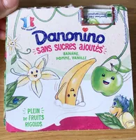 Danonino "sans sucres ajoutés"