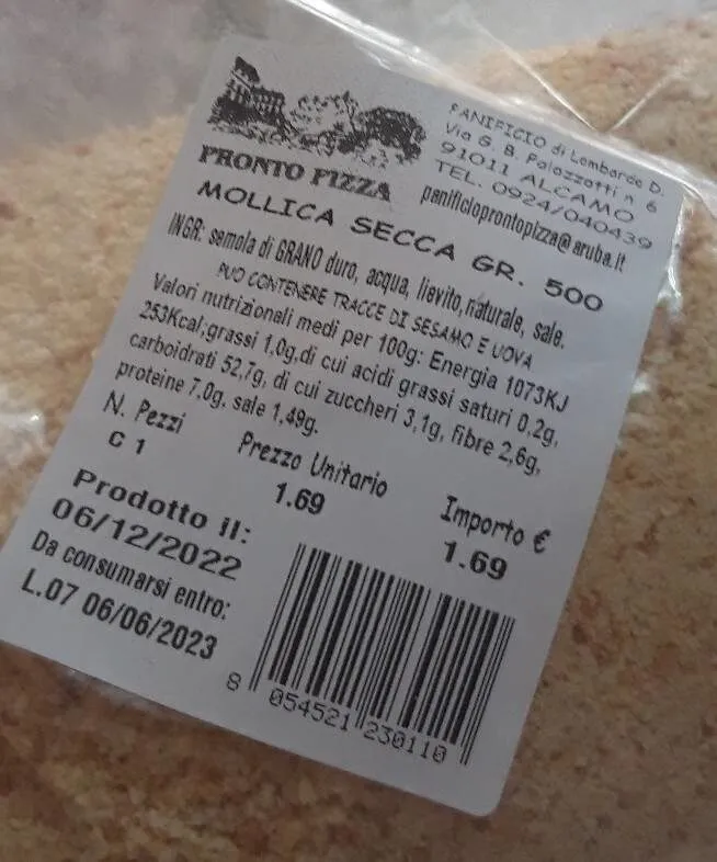 Mollica Secca
