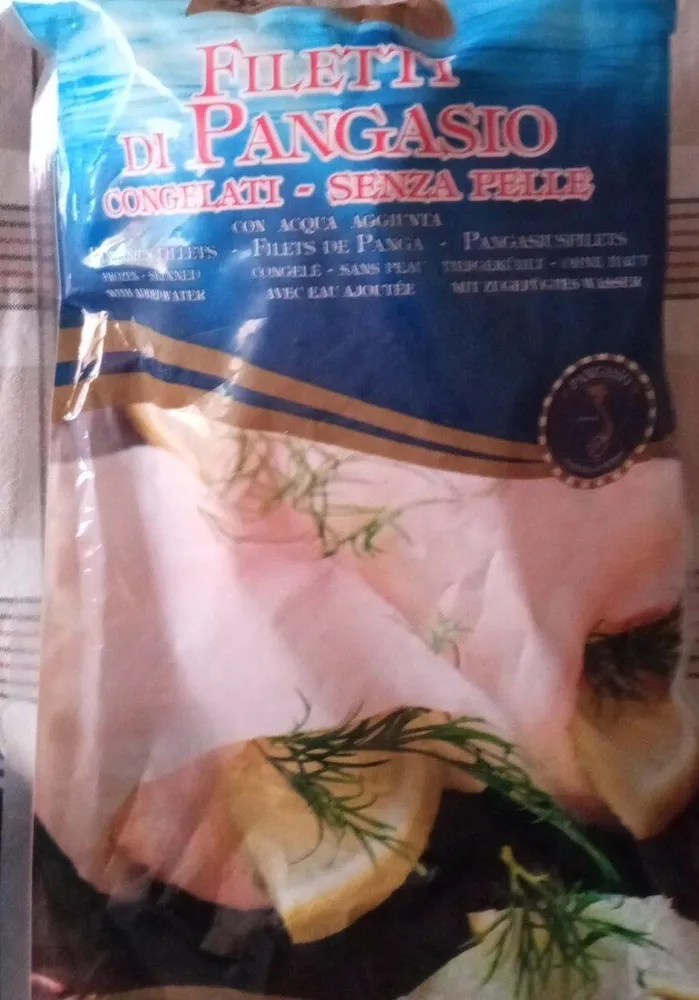 Filetti di pangasio congelati