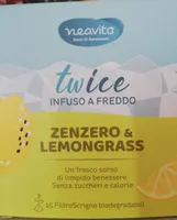 Twice infuso a freddo zenzero e lemongrass