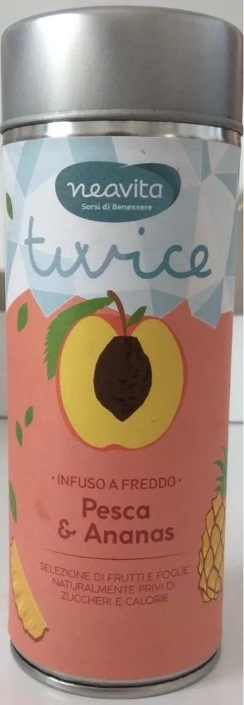 Infuso a freddo pesca & ananas