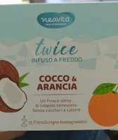 Twice infuso a freddo cocco e arancia