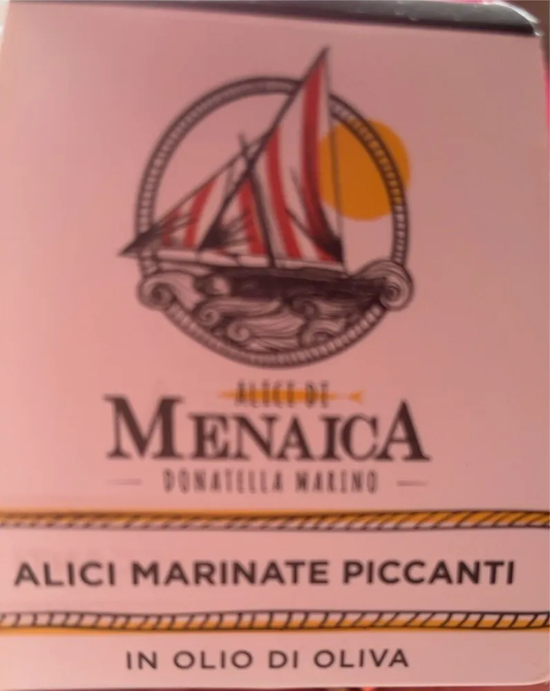 Alici marinate picanti