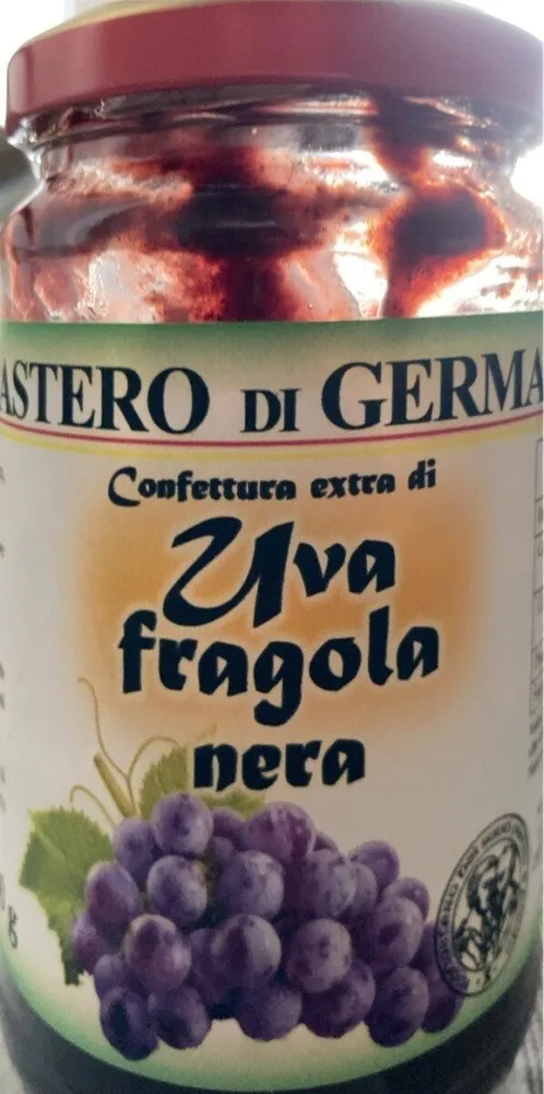 Confettura extra uva fragola