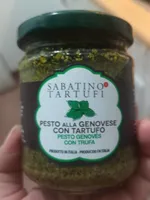 Pesto genovés con trufa