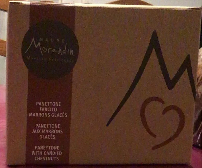 Panettone farcito marrons glacés