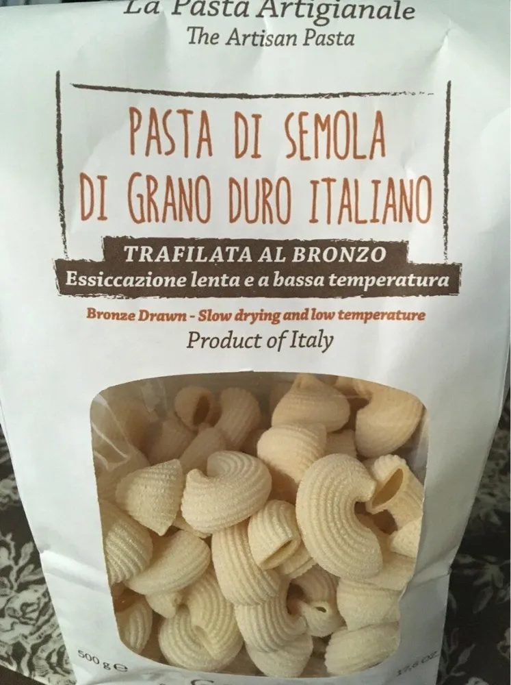 Pasta di semola di grano duro italiano