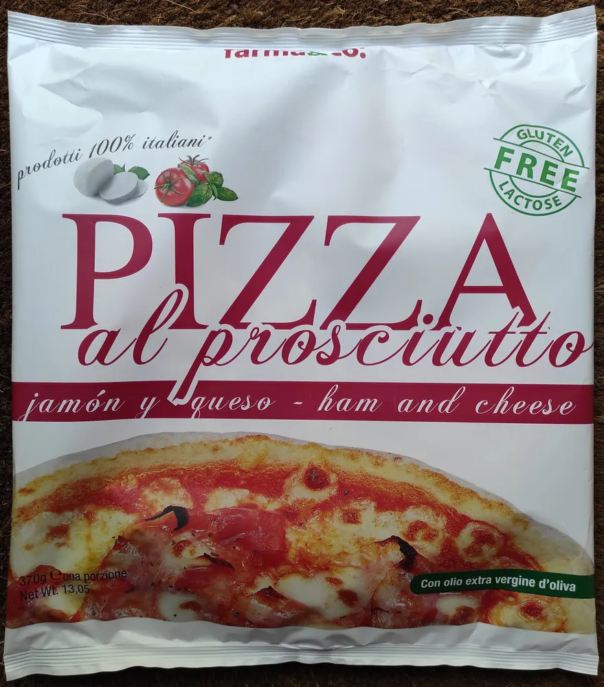 Pizza al prosciutto
