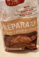 Preparato per pane e pizza ai cereali senza glutine