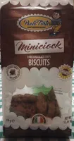 Miniciock - Dark chocolate chips biscuits