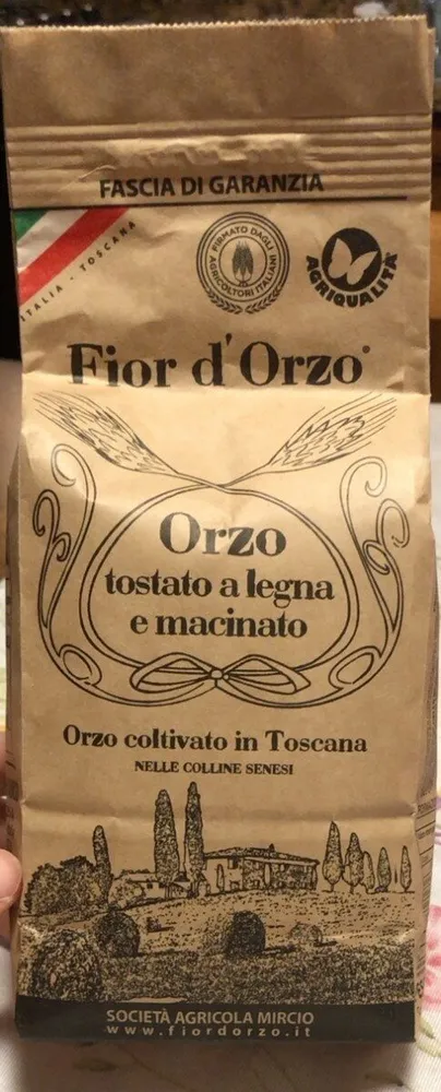 Orzo tostato a legna e macinato